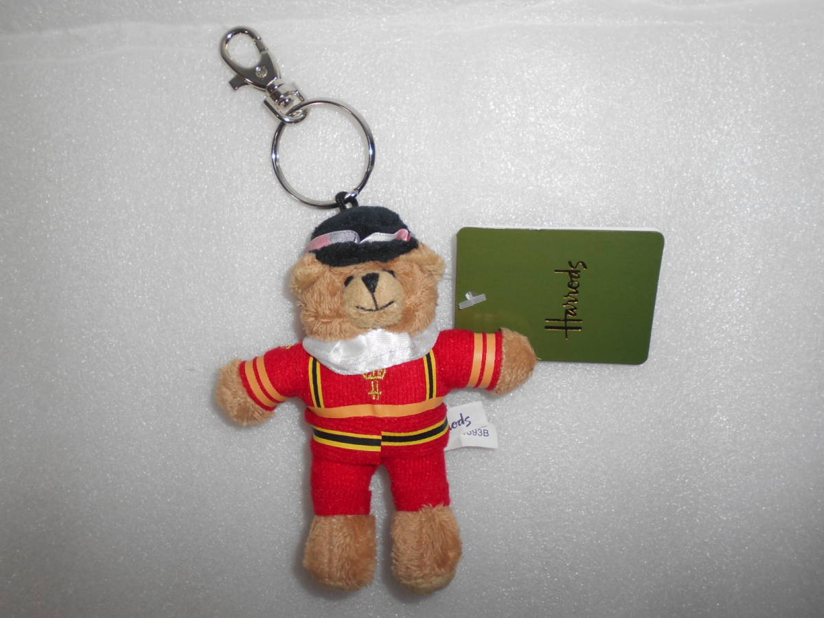 Harrods ハロッズ キーリング 1個 キーホルダー テディベア拍卖
