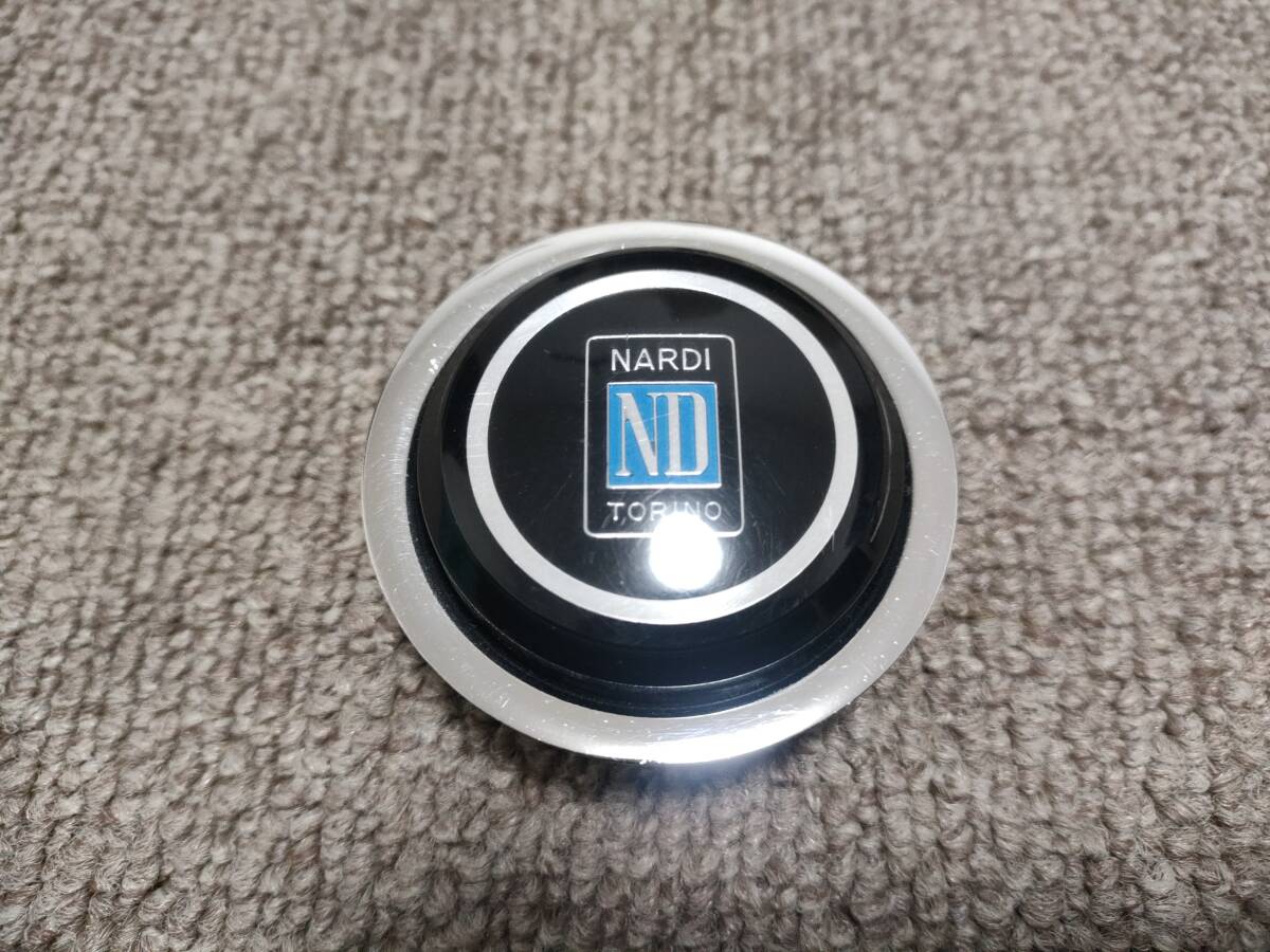 正規品 NARDI ナルディ クラシック ステアリング 用 ホーンボタン 旧車 ウッド レザー ラッパマーク無し 10拍卖