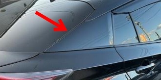 新品 純正品 TOYOTA トヨタ クォータピラーカバー 運転席側 プリウス 50系拍卖