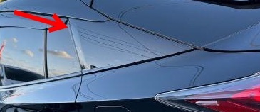 新品 純正品 TOYOTA トヨタ クォータピラーカバー 助手席側 プリウス 50系拍卖