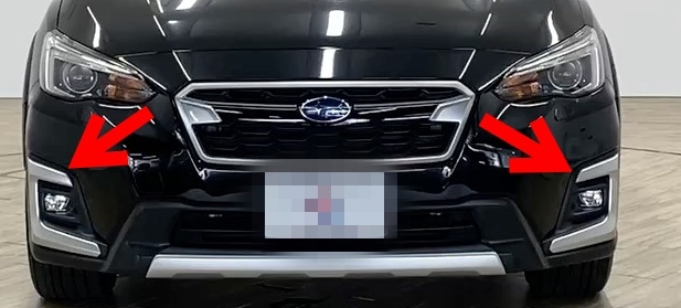 新品 純正品 SUBARU スバル フォグランプカバー 左右セット XV GTE Advance ハイブリッド拍卖