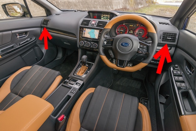 新品 純正品 SUBARU スバル ベンチレーターグリル 左右セット WRX S4 SporVita スポルヴィータ拍卖