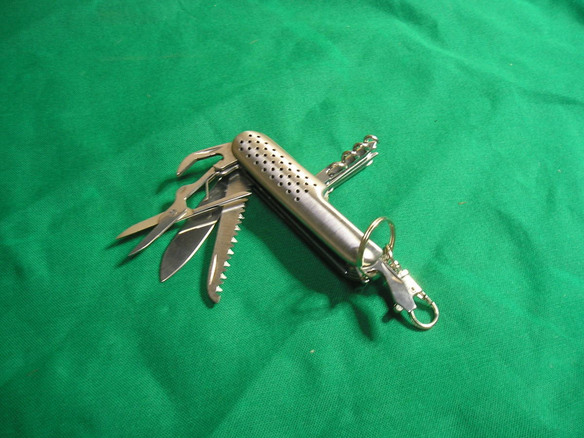 10徳ナイフ ◆ 10徳工具 ◆マルチツール ■ 万能ツール ■ 10機能 【保管 棚C】 拍卖