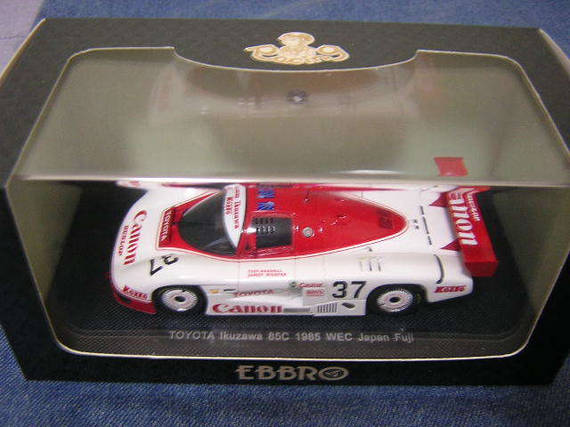 1/43 EBBRO 1985年WEC富士 チームイクザワ トヨタイクザワ85C#37 T・ニーデル、J・ウィーバー拍卖