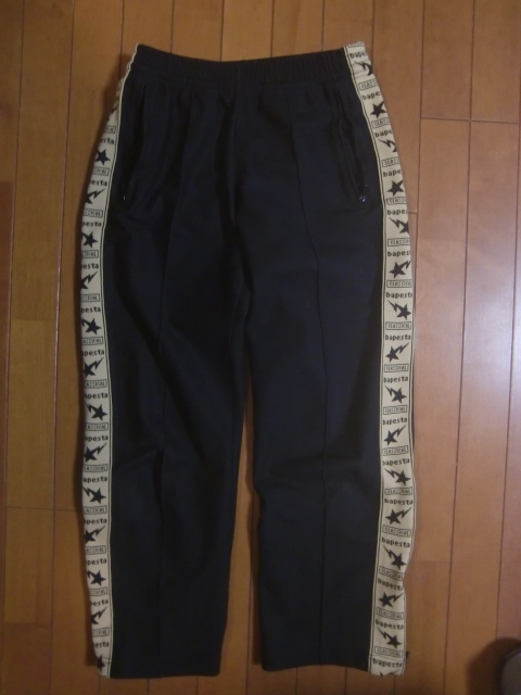 初期 ape N2S bapesta classical gore windstopper トラックパンツ XS 黒 拍卖