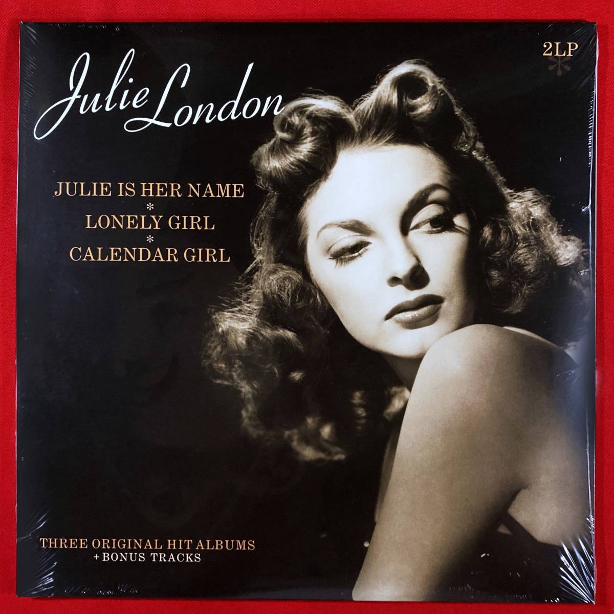 未開封 ジュリー・ロンドン ベスト盤 2LPで3タイトル EU盤 180g重量盤 Julie London Julie Is Her Name Lonely Girl Calender Girl 拍卖