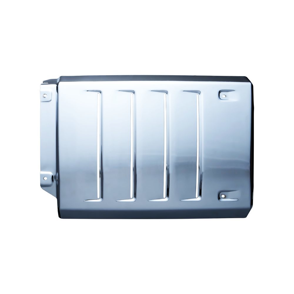 メッキマフラーカバー ふそう 大型 17スーパーグレート マフラーダクト4本線用 (メーカー直送・法人のみ発送可能) (540206)拍卖