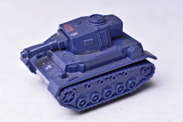 【コンバット チョロQ】54★PANZER-Ⅳ GERMAN TANK★NO.C-16★ダークブルー★ドイツ軍★1980年代物★TAKARA★タカラ★拍卖