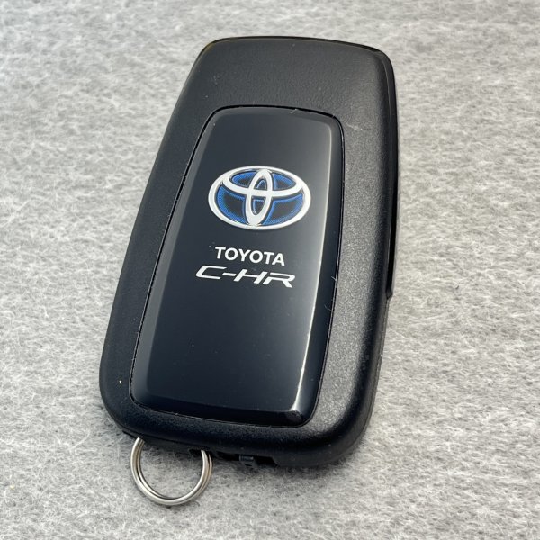 《別途キーカット可》初期化済 トヨタ純正スマートキー C-HR HV 電池付き 61E366-0020 NGX50 ZYX10など 未登録 スペア H インボイス対応拍卖