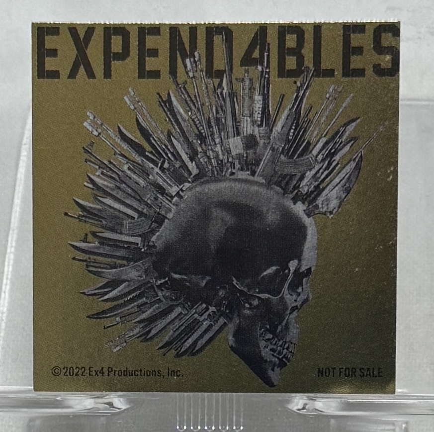 【エクスペンダブルズ ニューブラッド】劇場鑑賞特典ミニステッカー拍卖