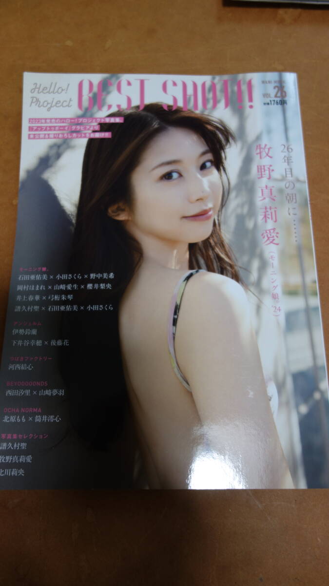 アップトゥボーイ特別編集ベストショットVOL.26モーニング娘 牧野真莉愛他拍卖