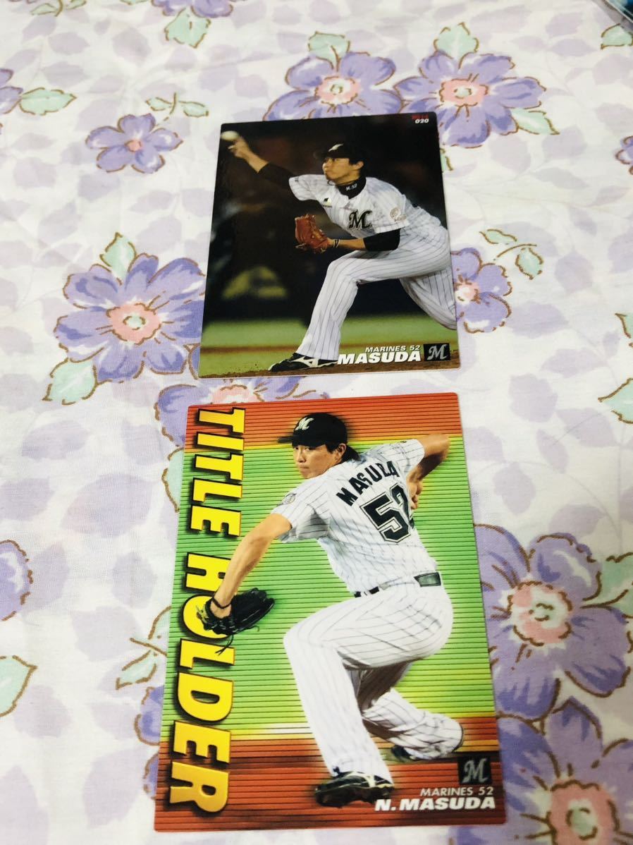 カルビープロ野球チップスカード セット売り 千葉ロッテマリーンズ 益田直也拍卖