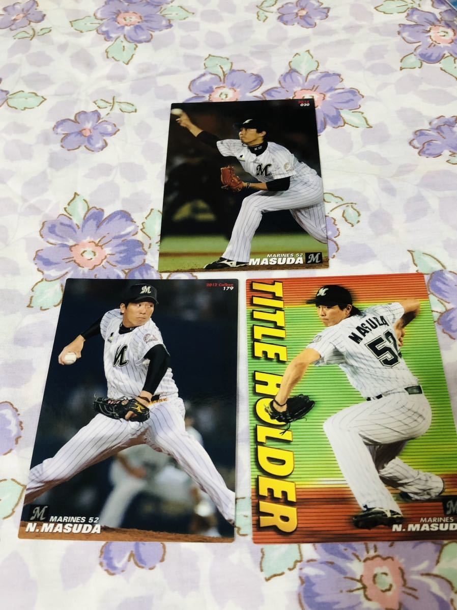 カルビープロ野球チップスカード セット売り 千葉ロッテマリーンズ 益田直也 拍卖