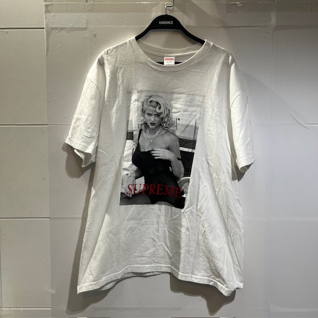 SUPREME 21ss Anna Nicole Smith Tee Lサイズ シュプリーム アンナニコルスミスフォト半袖Tシャツ拍卖