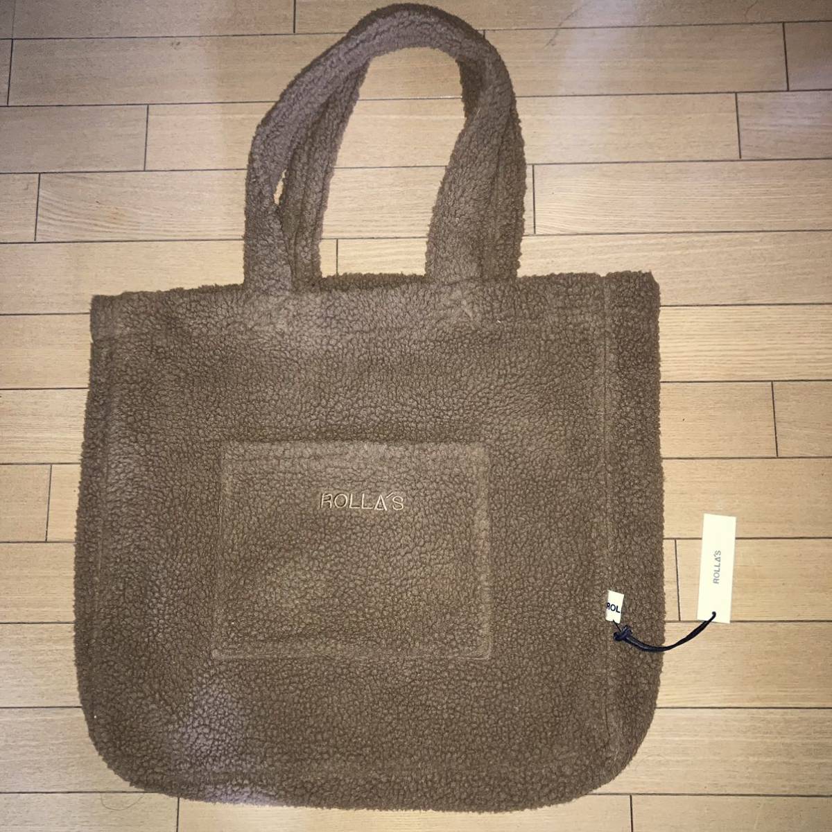 ☆お値下げ☆ROLLA’S モコモコバッグ 大きめバッグ拍卖