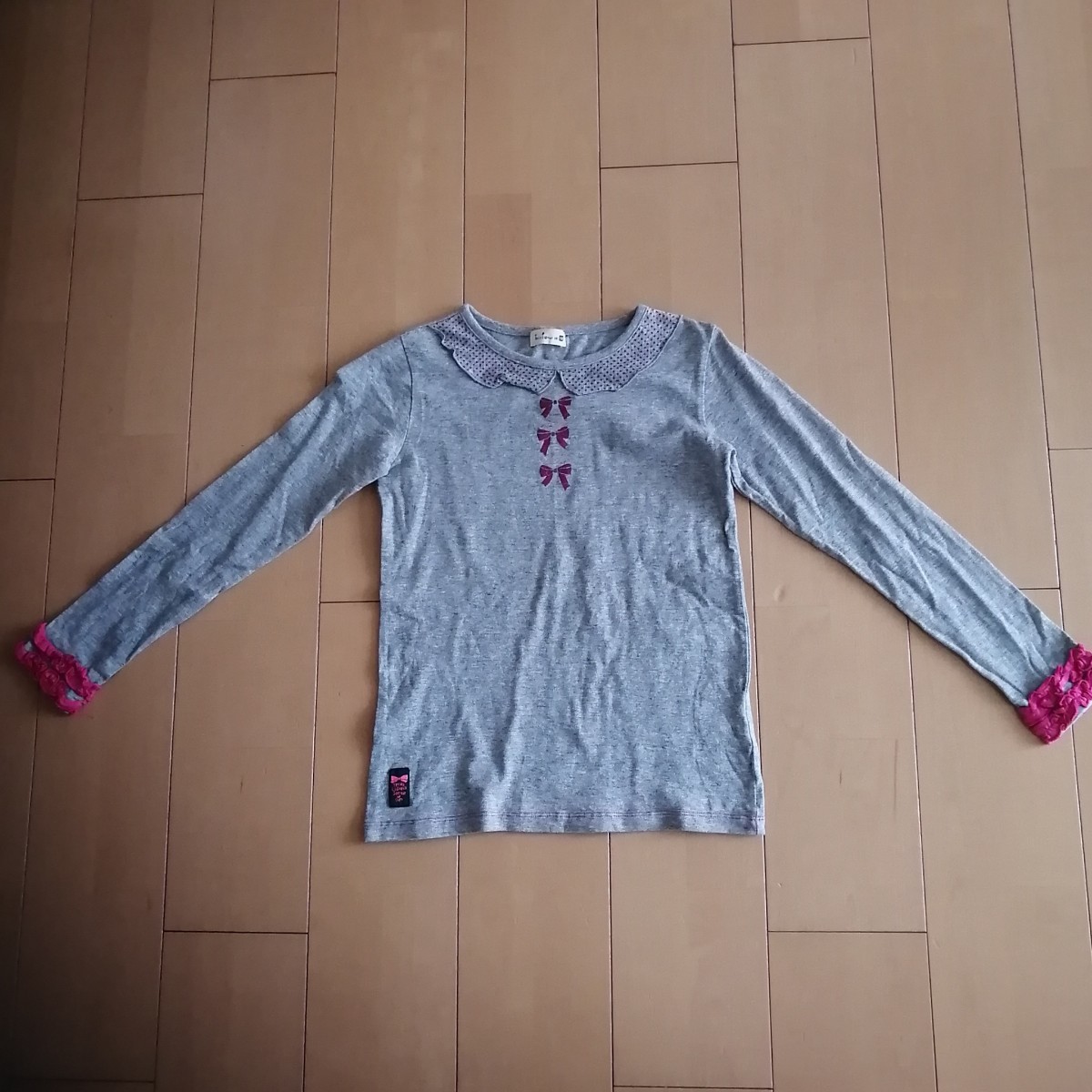 kp トロワラパン 長袖カットソー 美品 150 ニットプランナー拍卖