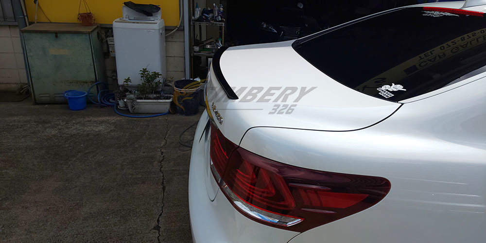 未塗装品 レクサス LEXUS LS460 LS600h トランクスポイラー軟式PVC 後期 2013-2017拍卖