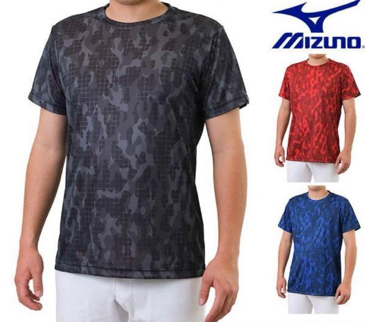 送料無料 新品 MIZUNO ユニセックス グラフィックプリントTシャツ XO拍卖