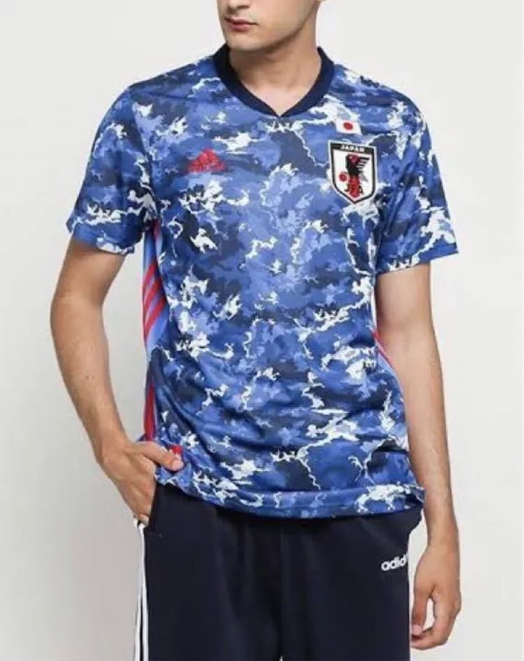 送料無料 新品 サッカー日本代表2020 レプリカ ホーム ユニフォーム L拍卖