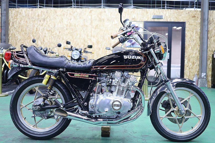 フル国内物/初年度/昭和53年4月登録/GS400/フルレストア済/エンジンフルOH済/ニューペイント/ウオタニ/ワイセコ45ボア/極上/パウダーコート拍卖