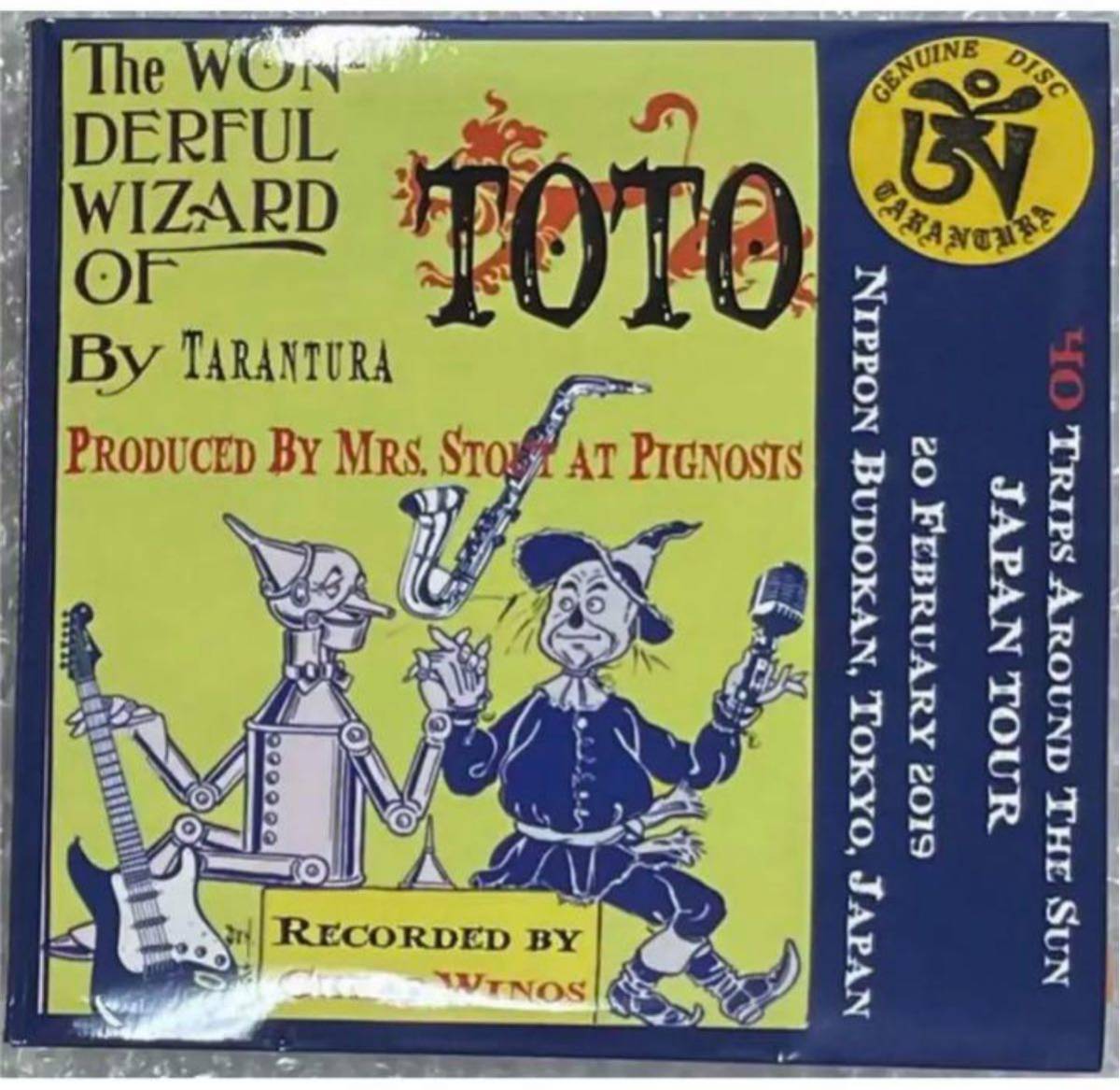TOTO / トト / THE WONDERFUL WIZARD OF TOTO / 2019年 / TARANTURA拍卖