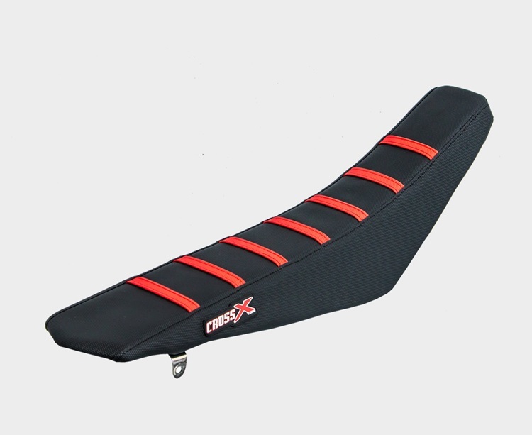 HONDA CRF250R/RX22-/CRF450R/RX 21- CrossX Racing Full Traction GRIPシートカバーBLACK/RED拍卖