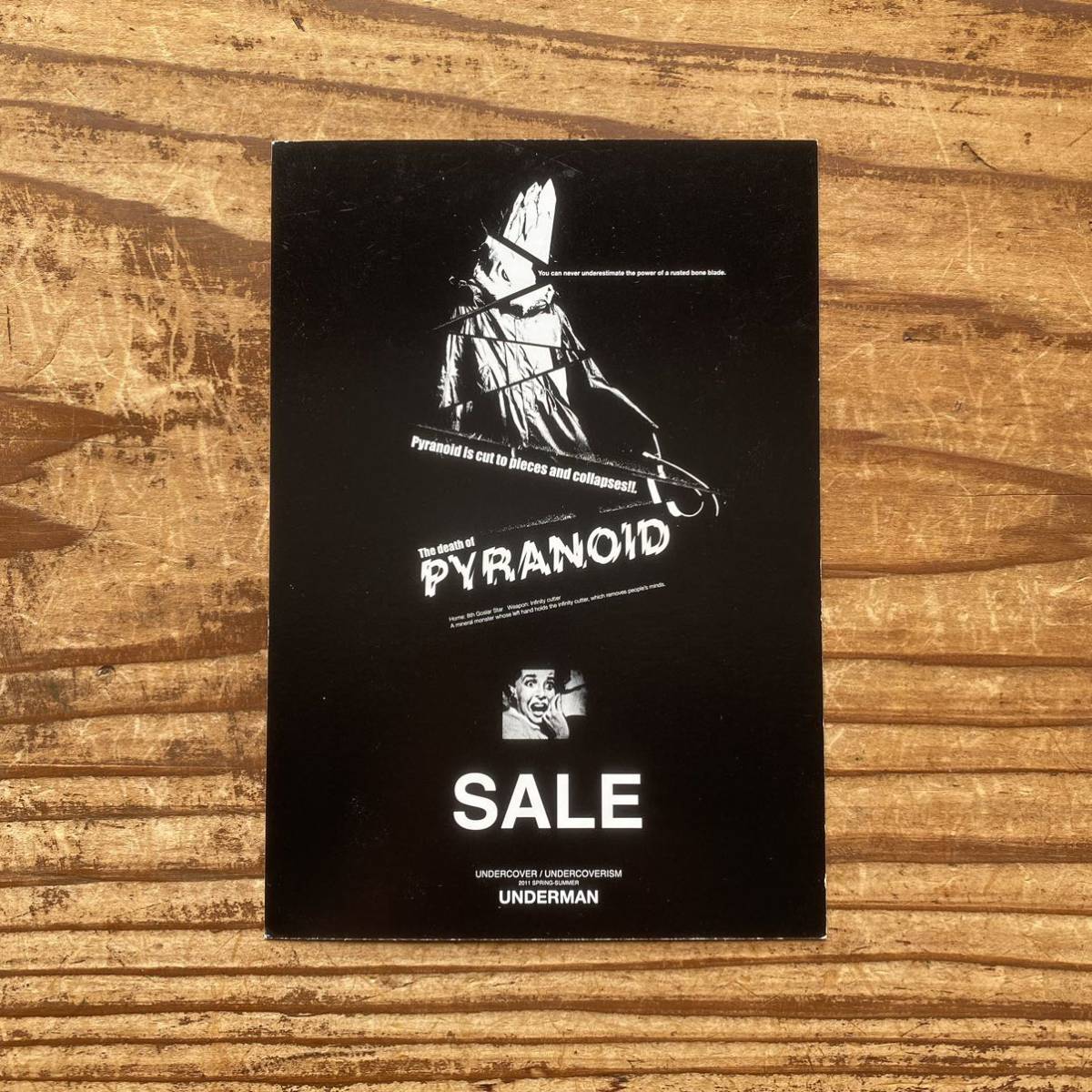 【アンダーカバー UNDERCOVERISM 2011SS UNDERMAN 顧客限定 ポストカード DM インビテーション 招待状 怪人 ヒーロー 戦隊 5685】拍卖