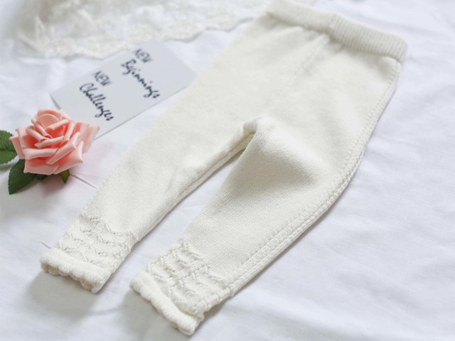 白/ホワイト★ ベビー服/キッズ服/子ども服 【綿】レギンスパンツ ★70cm拍卖