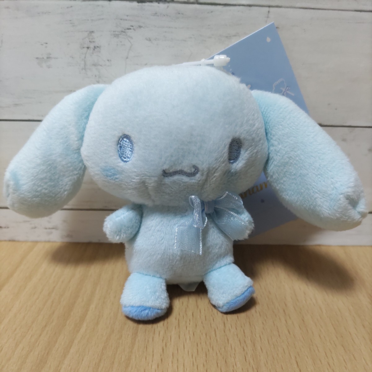 新品 シナモロール ミニマスコットホルダー 空色キャンディデザイン ぬいぐるみ サンリオ シナモン拍卖