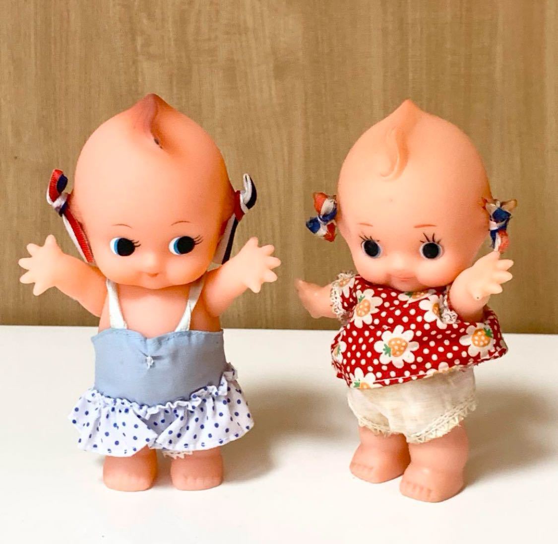 匿名配送 日本興業銀行 キューピー着せ替えソフビ貯金箱 レア希少 非売品ノベルティー 昭和レトロ限定品 コインバンク 年代物 ららら貯金箱拍卖