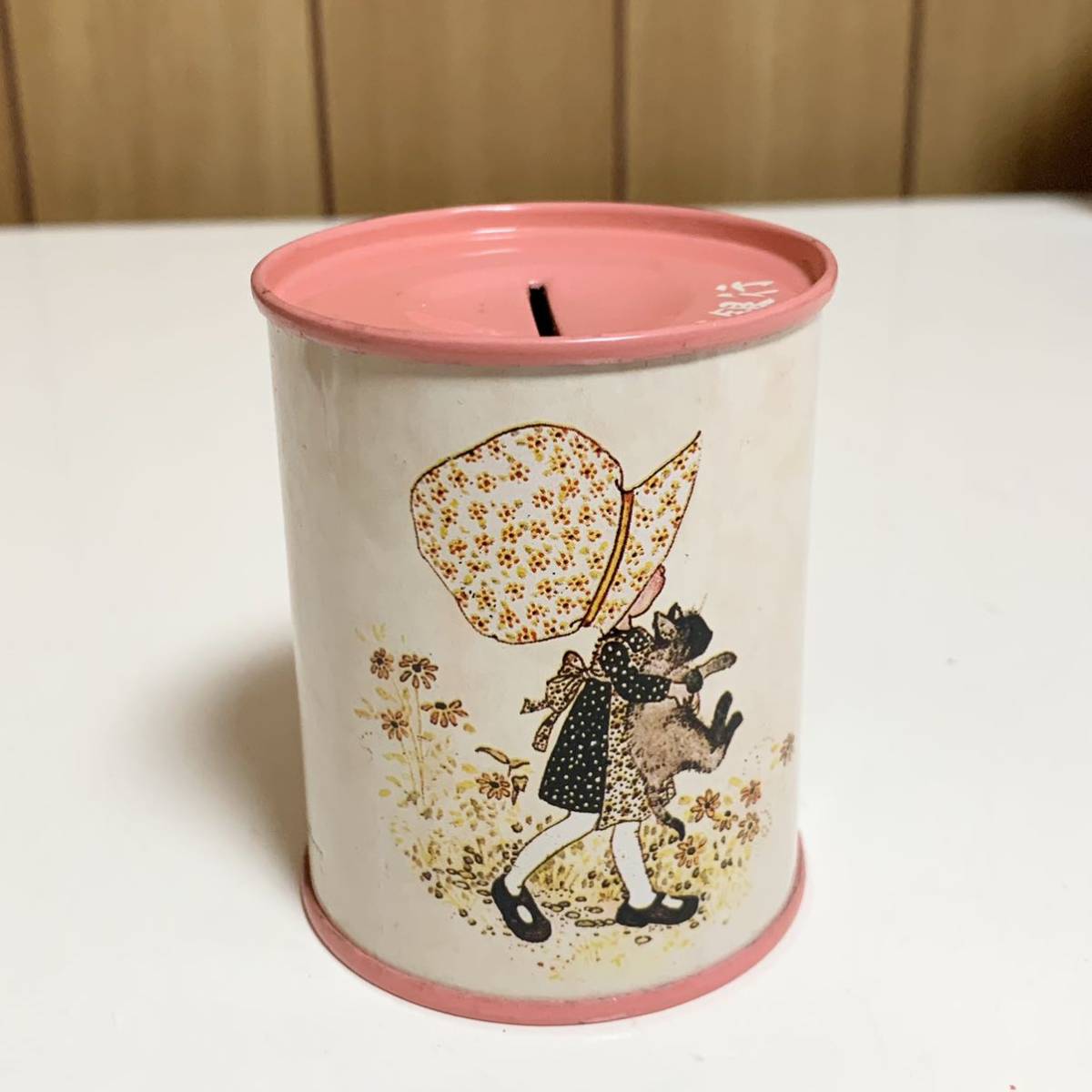 ☆匿名配送 缶型貯金箱 広島相互銀行 レア 希少 非売品 ノベルティー 昭和レトロ 限定品 コインバンク 年代物 ららら貯金箱拍卖