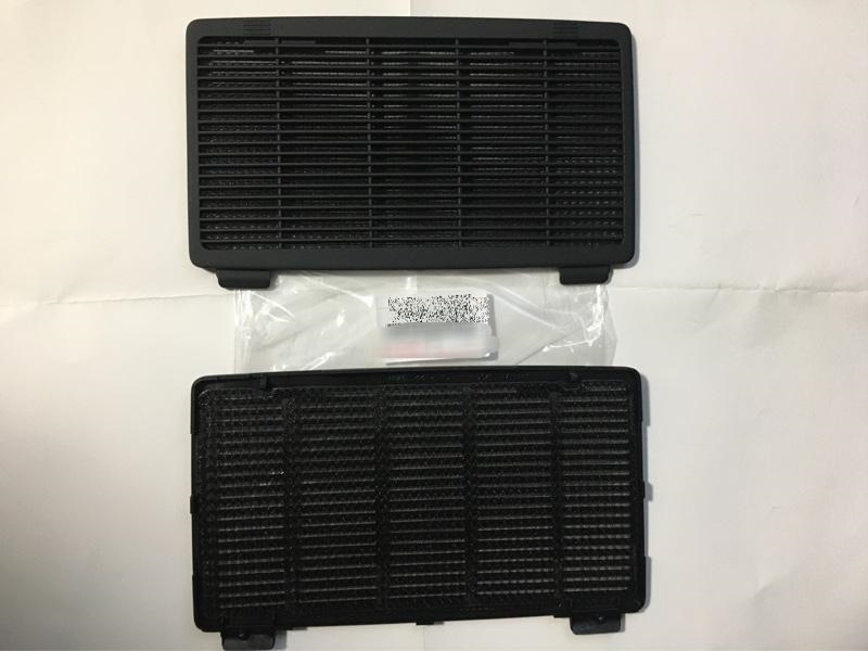 ●新品 未使用●トヨタ純正部品 ハイエーススーパーGL ダークプライム2 エアインテークカバ- インテークネット左右セット ブラック内装拍卖