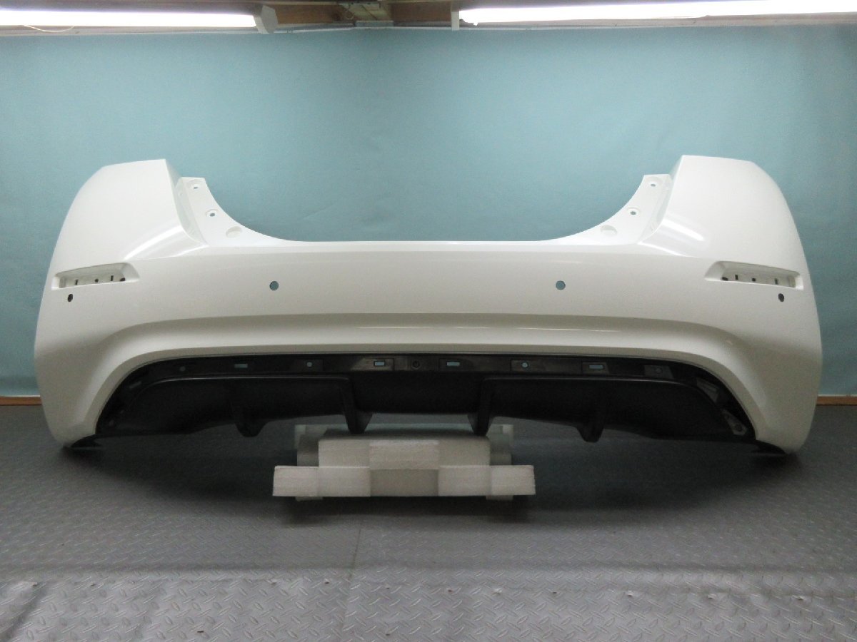 ◆ ZE1 リーフ LEAF 純正 リアバンパー 85022-5SK0H ブリリアントホワイトパール拍卖