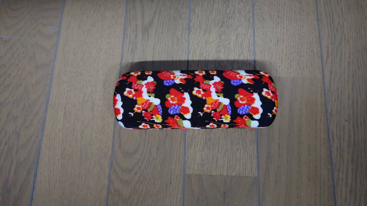 【中古】眼鏡ケース 花柄拍卖