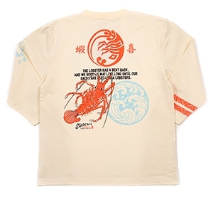 粋狂/伊勢海老/七分丈T/白/XL/sy7t-119/エフ商会/テッドマン/爆裂爛漫娘拍卖