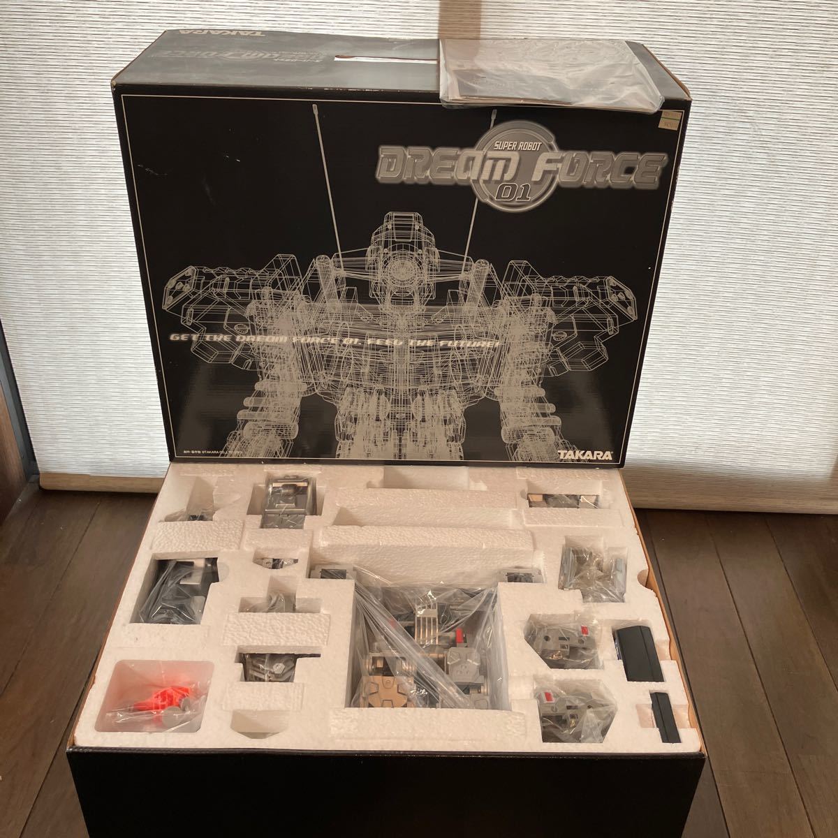 SUPER ROBOT DREAM FORCE 01 スーパーロボット ドリームフォース01 TAKARA 二足歩行RCロボ 対象年齢20歳以上拍卖