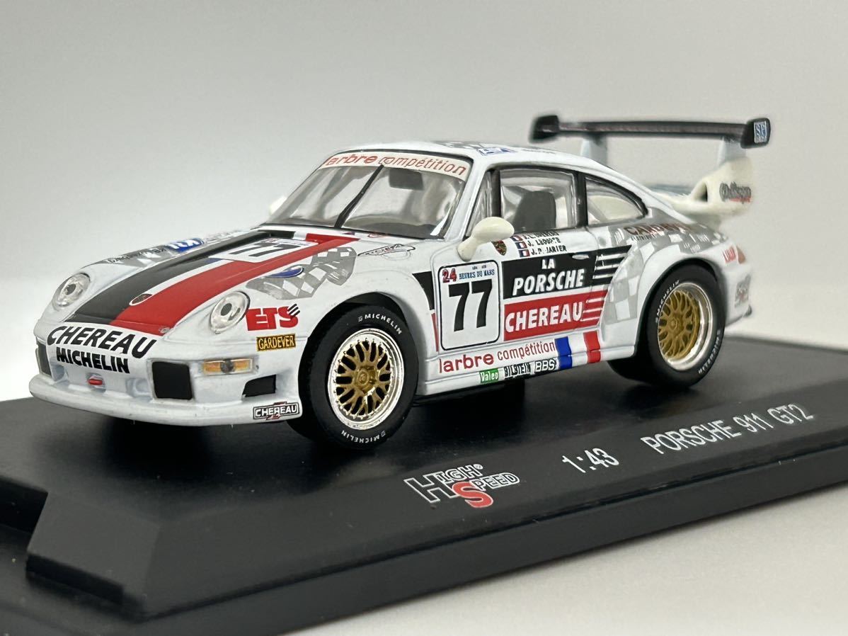 ポルシェ 911 GT2 ミニカー 1/43 カレラ Porsche ハイスピード拍卖