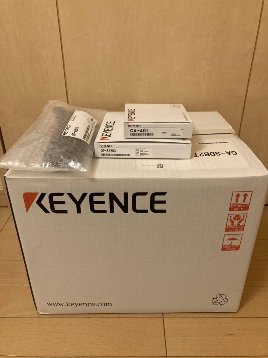 2021年製 初期不良返品交換対応 領収書可 Keyence CA-SDB2T+OP-88263+CA-AD1+ OP-99011ストレージ2TB 画像センサデータベース拍卖