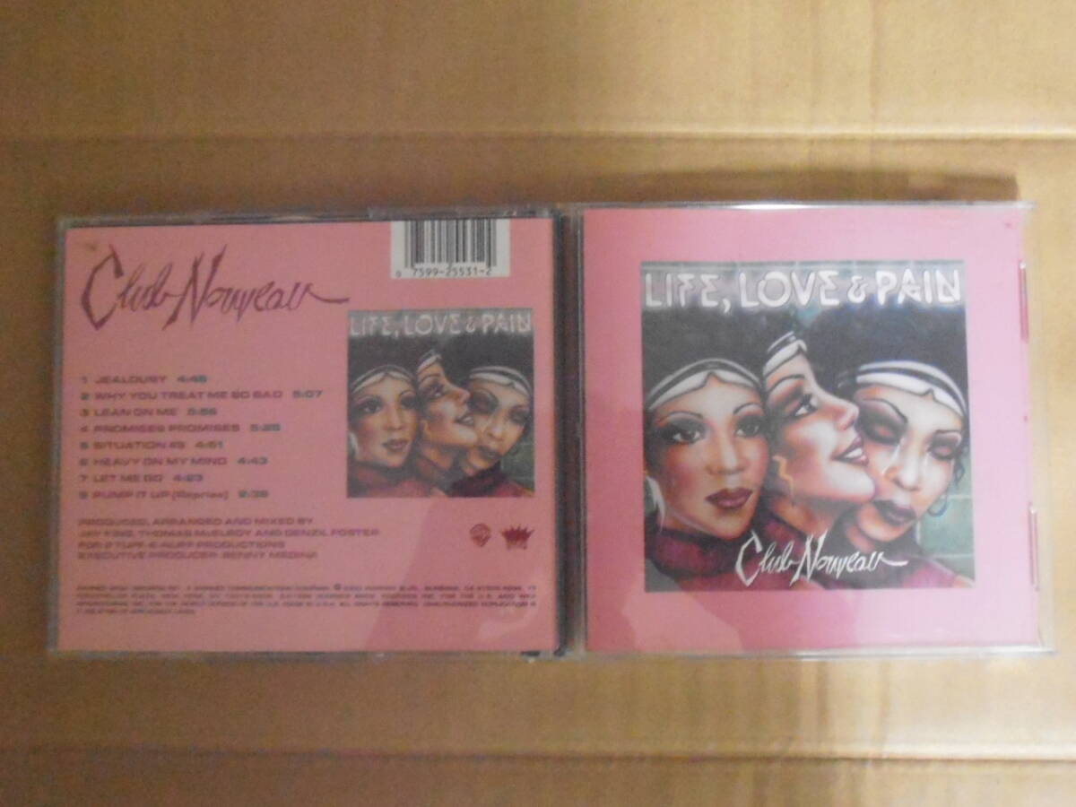 CD Club Nouveau 「LIFE, LOVE AND PAIN」輸入盤 9 25531-2 盤の外周に2mmの微かなかすり傷? インナーに軽い汚れ ’Lean On Me’収録拍卖