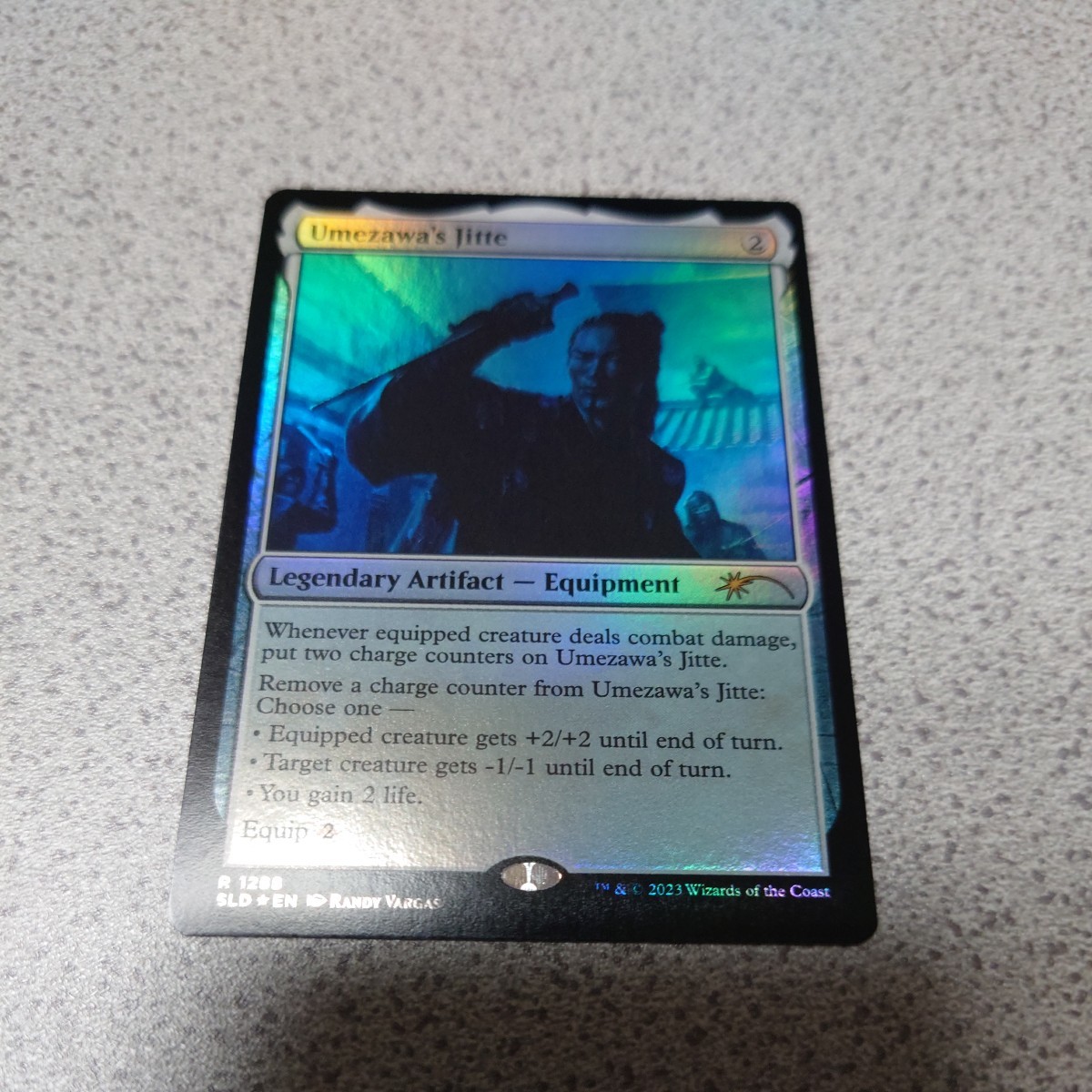 MTG SLD 梅澤の十手 英語foil 一枚 Secret Lair シークレットレイヤー 即決拍卖