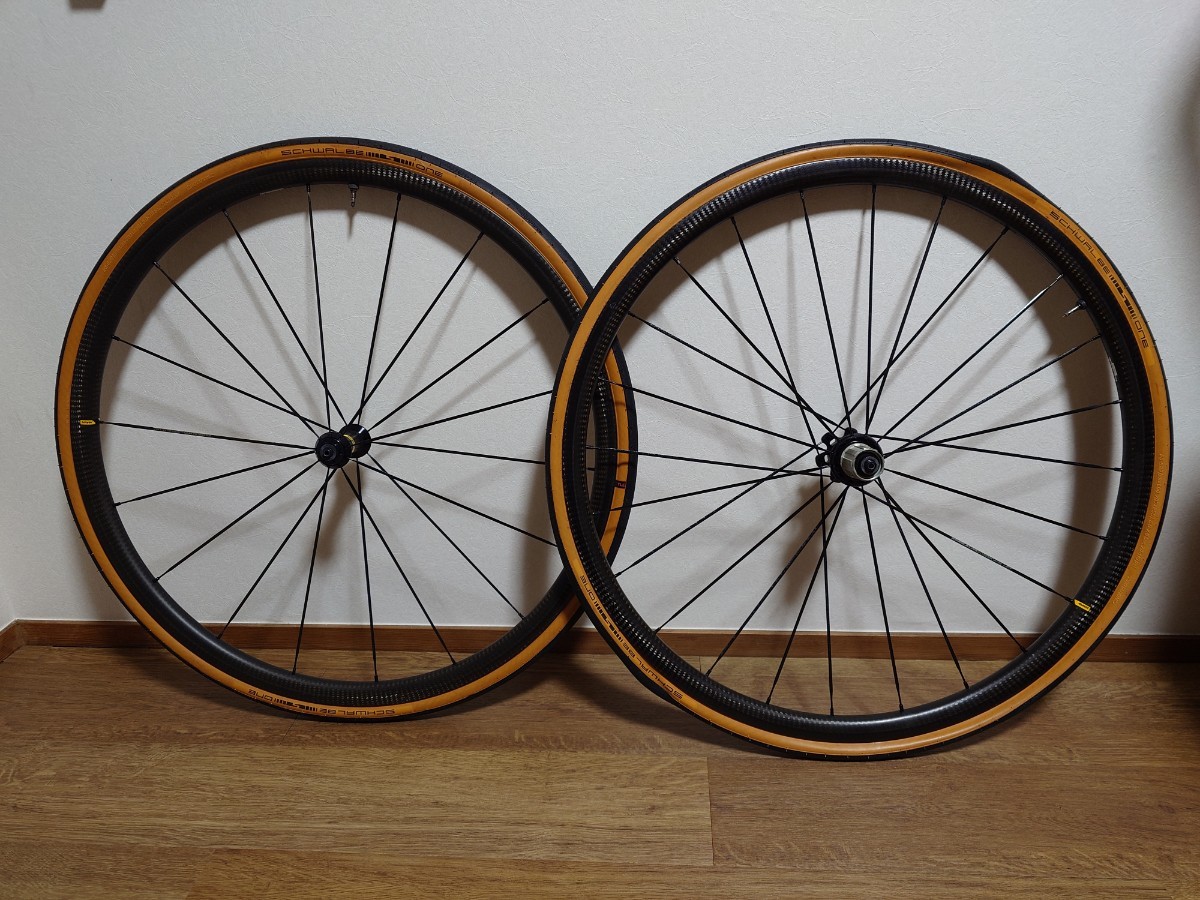 MAVIC KSYRIUM PRO CARBON SL UST ID360 リムブレーキ カーボンホイール マヴィック キリシウム プロ カーボン シマノ11速 700C 前後 拍卖