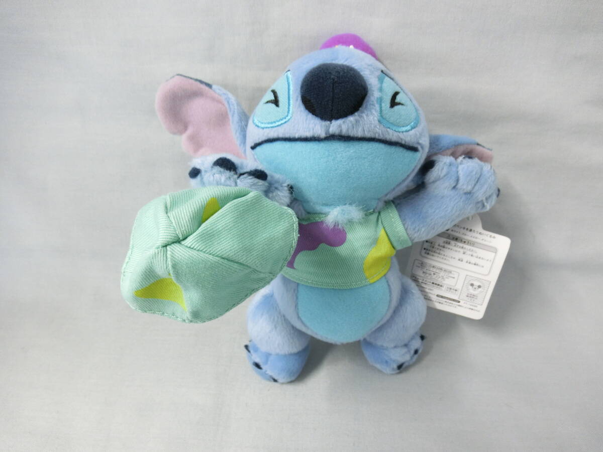 【紙タグ付き】スティッチ キュートサイズペンキを塗ろう ぬいぐるみ 縦:約17cm リロ&スティッチ ディズニー プライズ品 2007年拍卖