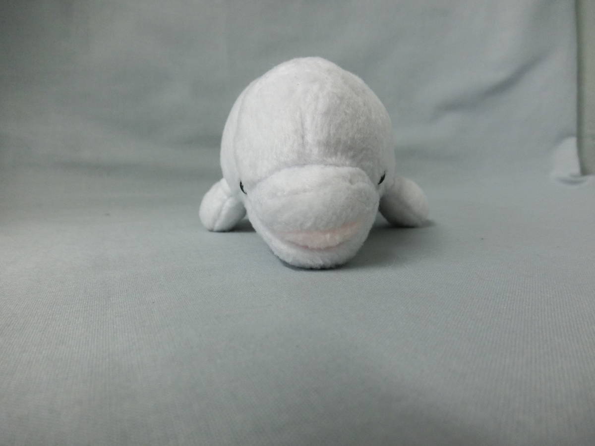 イルカ シロイルカ ベルーガ 白いるか ぬいぐるみ 吉徳 全長約24㎝ レア拍卖