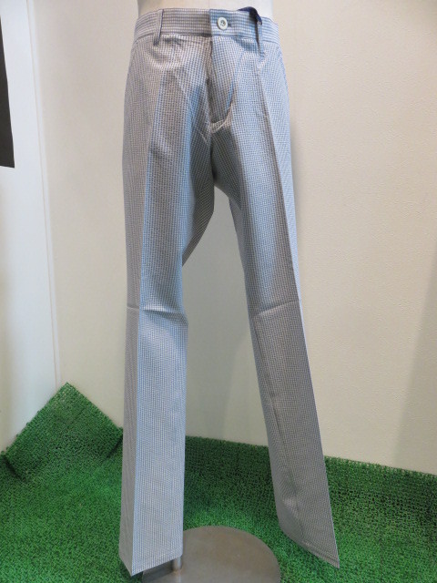 送料無料! 在庫処分! キャロウェイ 【Callaway】 メンズ ストレッチ チェック パンツ 241-9120513 LL グレー ホワイト 【1722】拍卖