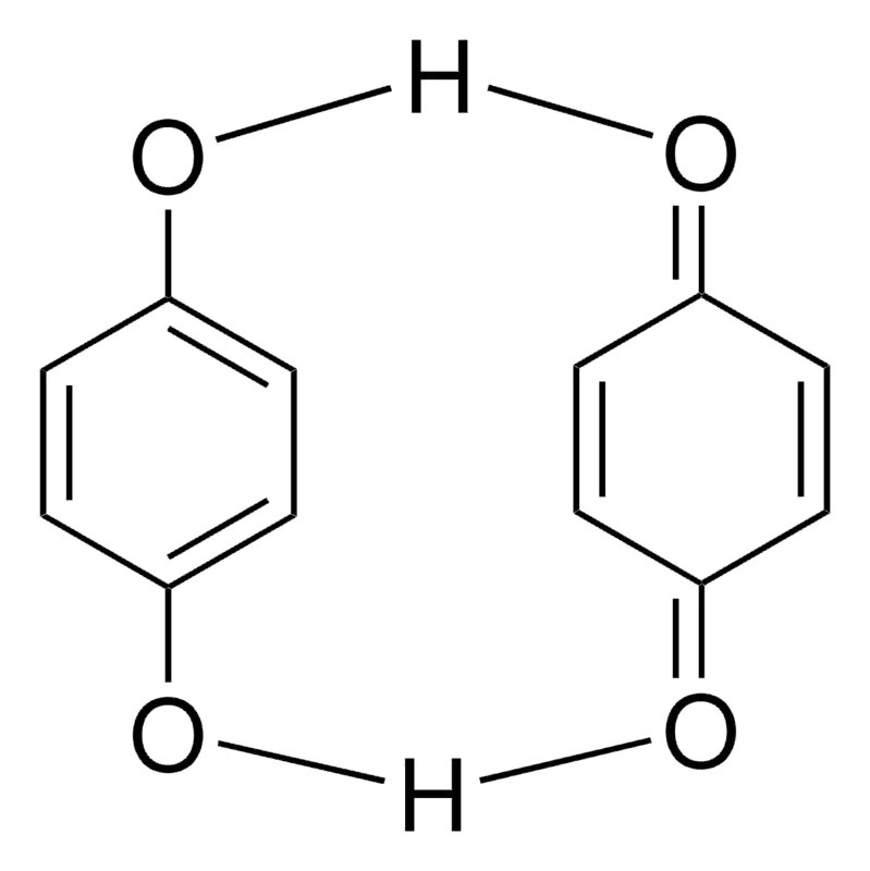 キンヒドロン 97% 100g C6H4(OH)2・C6H4O2 キノンと1,4-ジヒドロキシベンゼンの錯体 1:1 有機化合物標本 試薬 試料拍卖