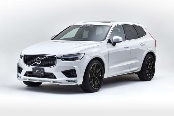 ERST エアスト VOLVO XC60 R-DESIGN UB/UD 2017- フロントリップ&サイドリップ&リアディフューザー & マフラカッター セット ボルボ拍卖