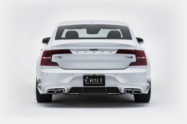 ERST エアスト VOLVO S90 PB 2017- リアスカート&マフラーカッター セット ボルボ エアロ拍卖