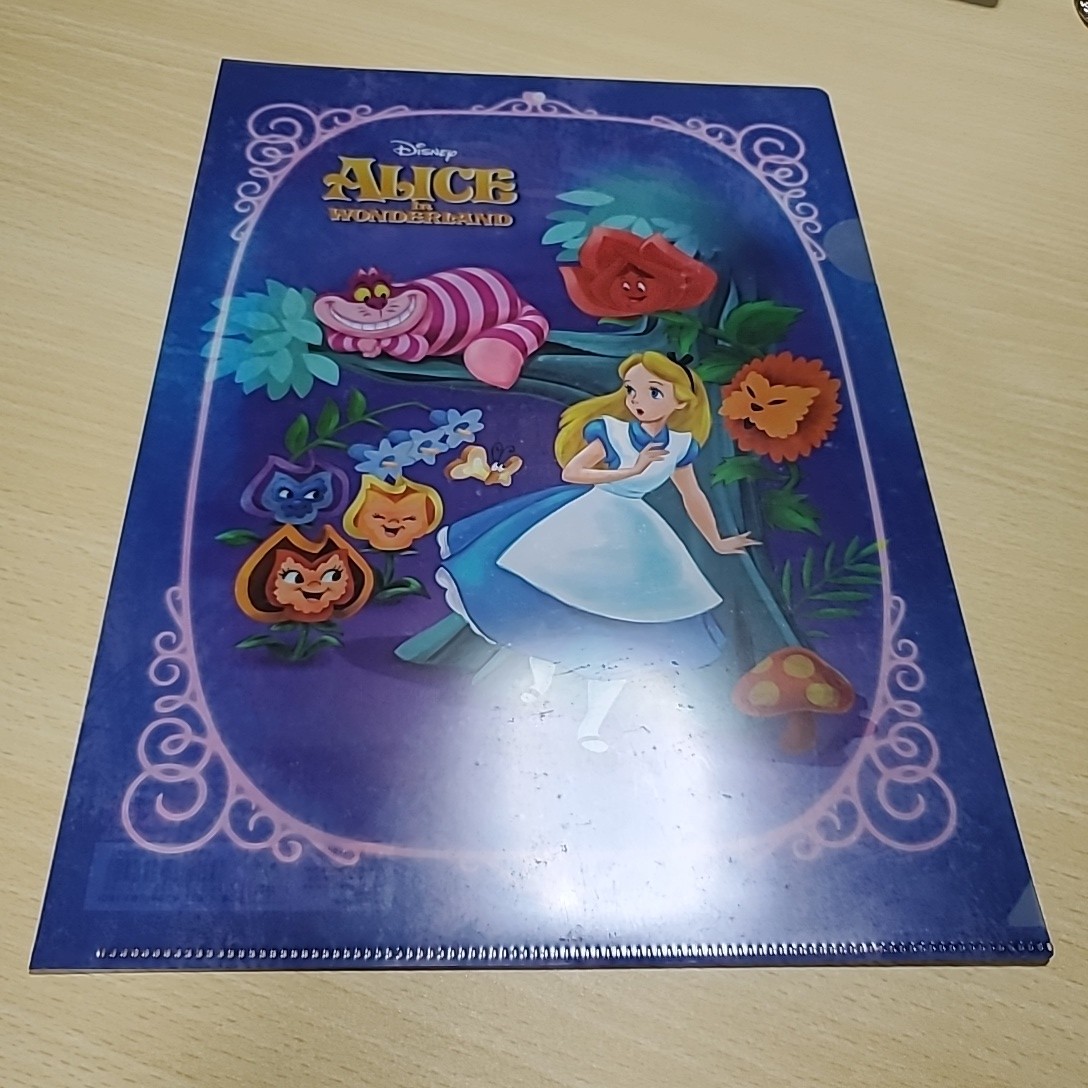 クリアファイル 不思議の国のアリス ALICE ふしぎの国のアリス ディズニー拍卖