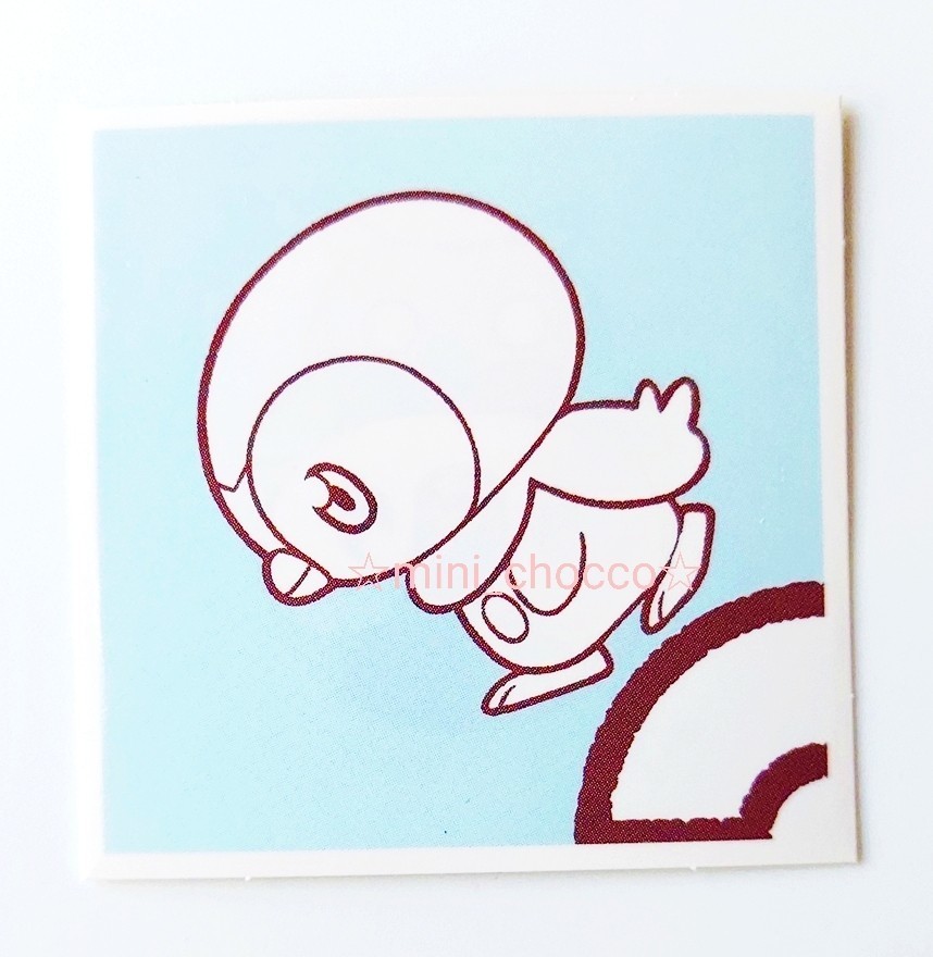 【同梱可】ポケットモンスター ポケピース シール ポッチャマ ☆送料110円or230円☆ ウエハース チョコ ポケモン 可愛い ステッカー 新品拍卖