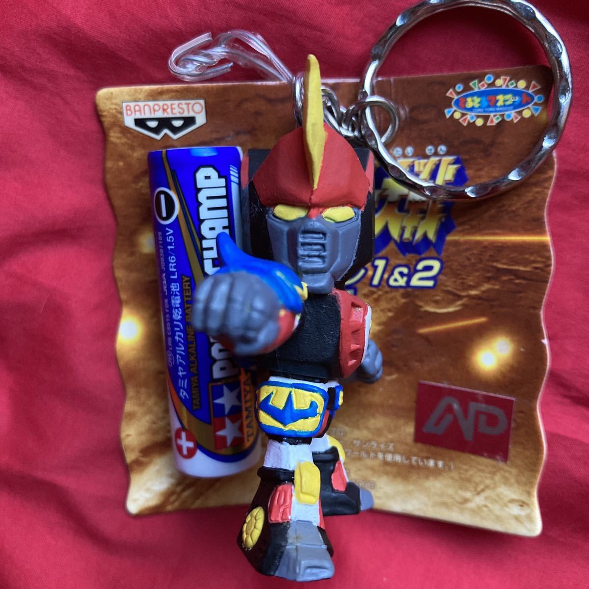 ★即決有★ゴーショーグン フィギュア キーホルダー バンプレスト 熱血コレクション1&2 スーパーロボット大戦 ゴーショーグン キーホルダー拍卖
